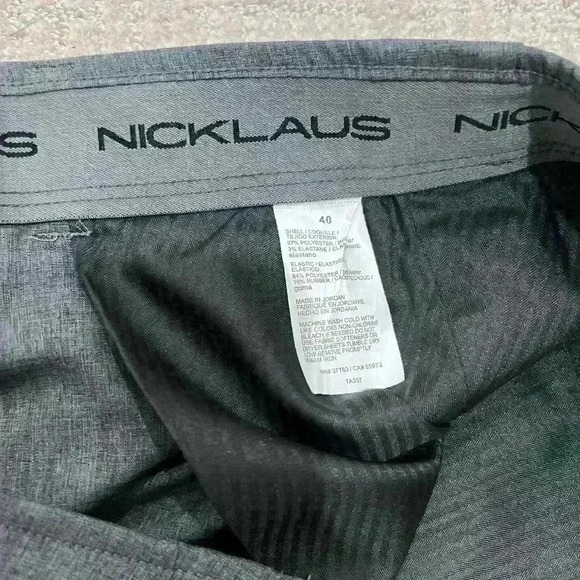 Lot of 3 pair of men’s golf shorts, Champion, Nicklaus, Goodfellow, size 40 - Picture 8 of 9